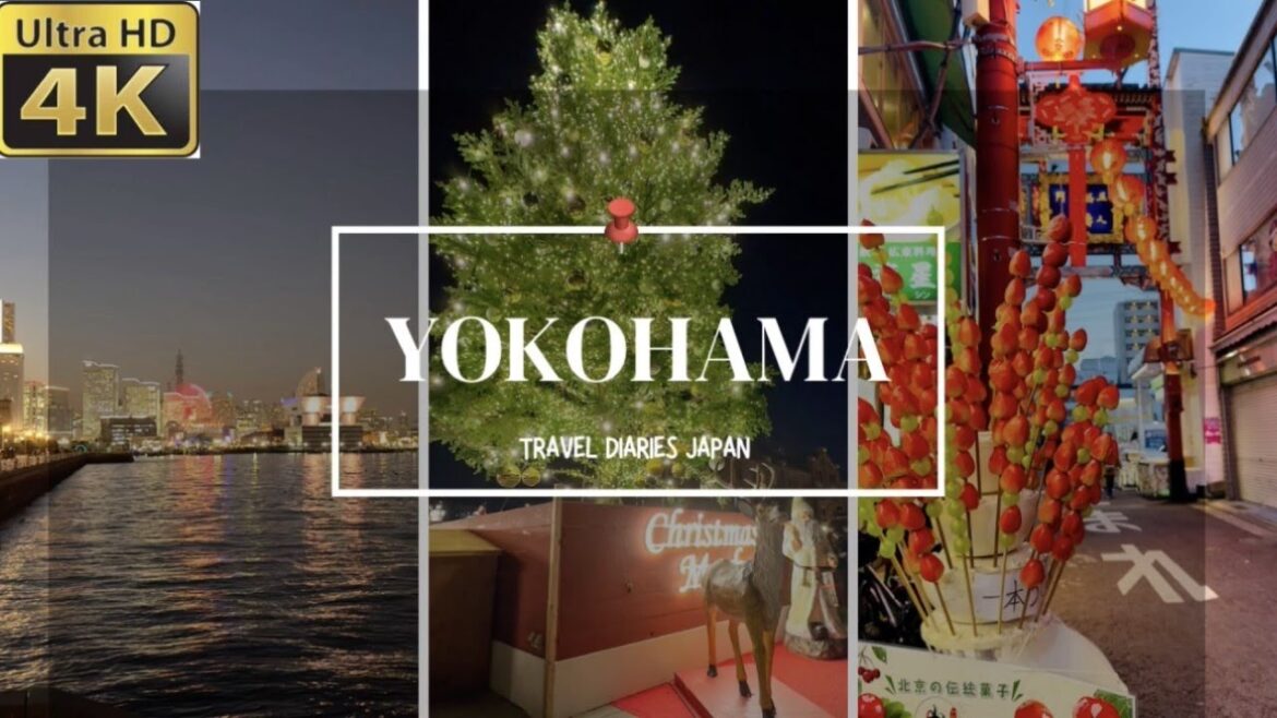 【4K】Vlogsmas JAPAN | Traveling to YOKOHAMA | Top attractions & Winter illuminations