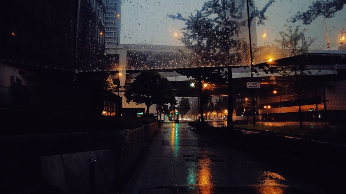 4K ASMR Loud Thunderstorm Heavy Rain Walk at Dawn | Osaka Japan | Ambience Relax Sleep Work Stress 4K ASMR Loud Thunderstorm Heavy Rain Walk at Dawn | Osaka Japan | Ambience Relax Sleep Work Stress