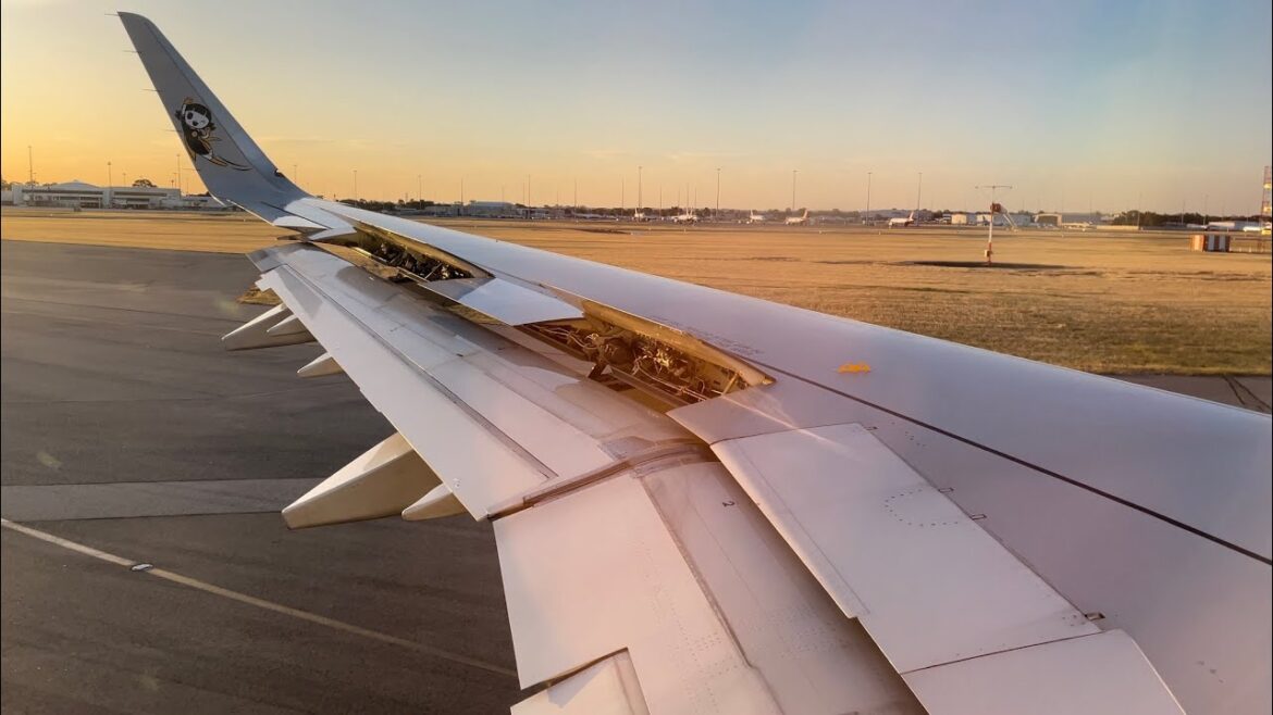 [4K60FPS Golden Hour] NEW Scoot Airbus A321NEO Pushback and Engine Start at PER
