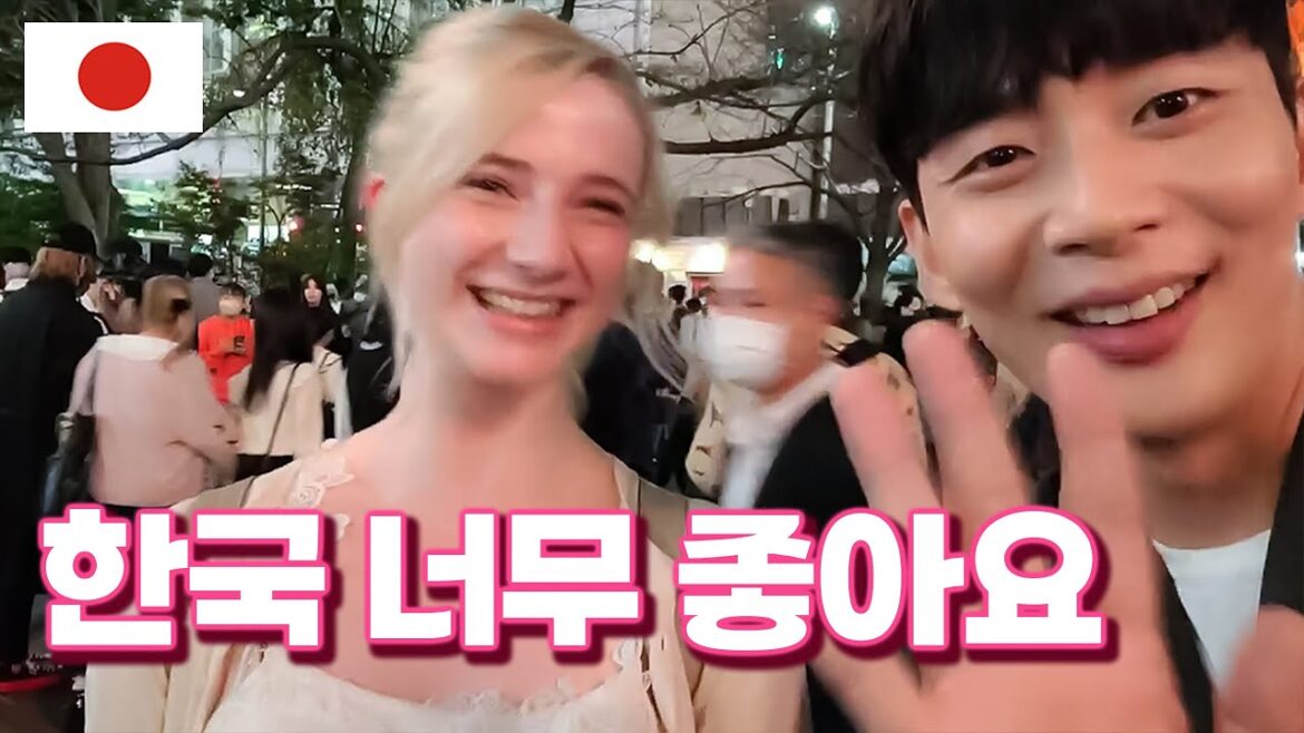 일본 여행하는 캐나다 미녀가 한국을 좋아하는 이유는? 일본 🇯🇵 35부 일본 여행하는 캐나다 미녀가 한국을 좋아하는 이유는? 일본 🇯🇵 35부