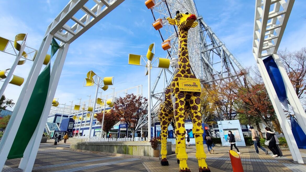 4K Japan Tour | Osaka Tempozan Harbor Village 天保山ハーバービレッジ Walking Tour 4K Japan Tour | Osaka Tempozan Harbor Village 天保山ハーバービレッジ Walking Tour