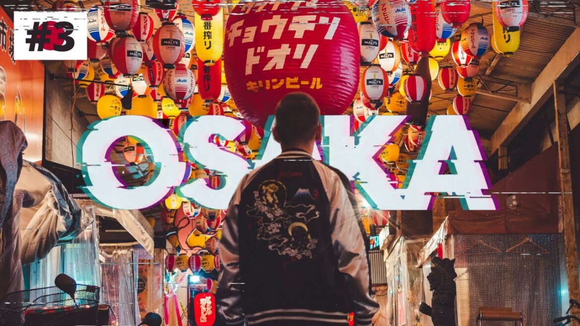 OSAKA, une de mes villes préférées!