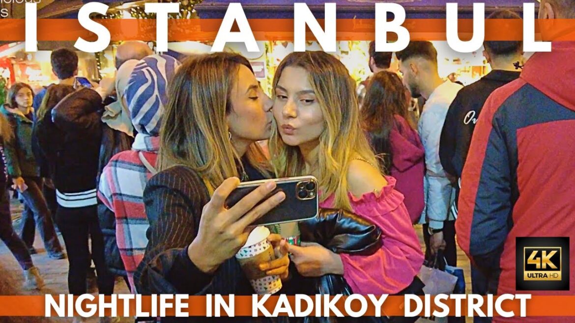 ISTANBUL TURKEY KADIKOY DISTRICT 4K WALKING TOUR 11 DECEMBER 2022