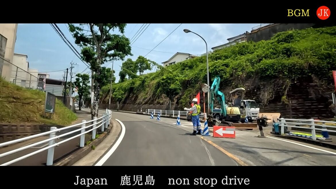 japan 鹿児島 ノンストップドライブ BGM 玉里団地~磯海水浴場 ジャパン鹿児島5月 2022年 japan 鹿児島 ノンストップドライブ BGM 玉里団地~磯海水浴場 ジャパン鹿児島5月 2022年