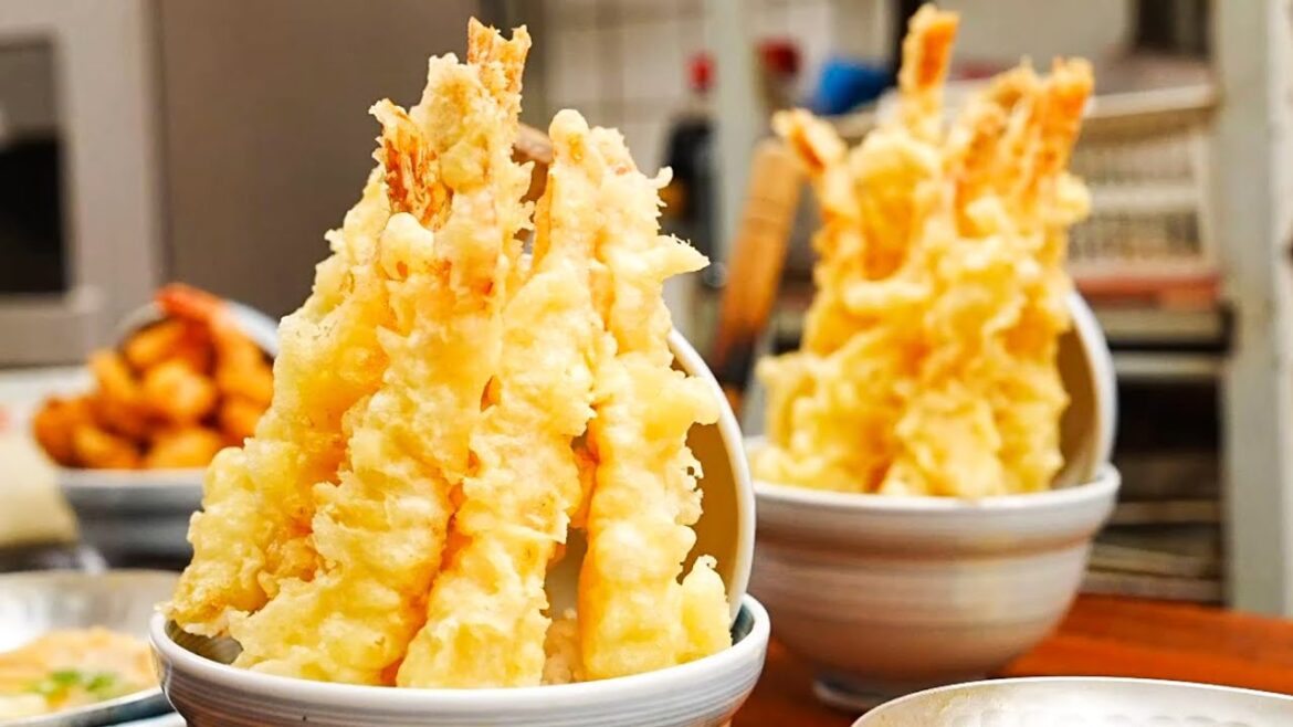 【大阪 玉造】特盛り天丼の作り方「活旬 大枡」そば・海鮮丼・オムライス・パスタ・定食他 ASMR Japanese cuisine Street food 【大阪 玉造】特盛り天丼の作り方「活旬 大枡」そば・海鮮丼・オムライス・パスタ・定食他 ASMR Japanese cuisine Street food