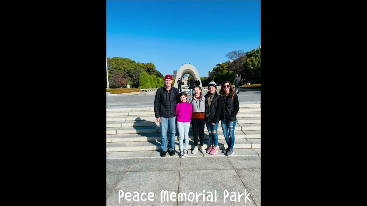 Peace Memorial Park, Hiroshima Japan!#impossiblethree#shorts