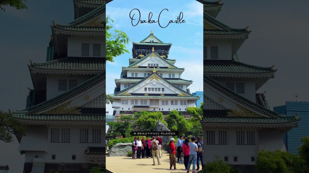 Top 5 Places To Visit In Osaka  #Japan #shorts #places #traveling