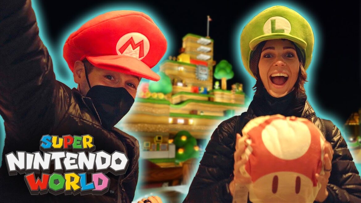 The Super Nintendo World Experience - Japan Osaka Tour in 4K