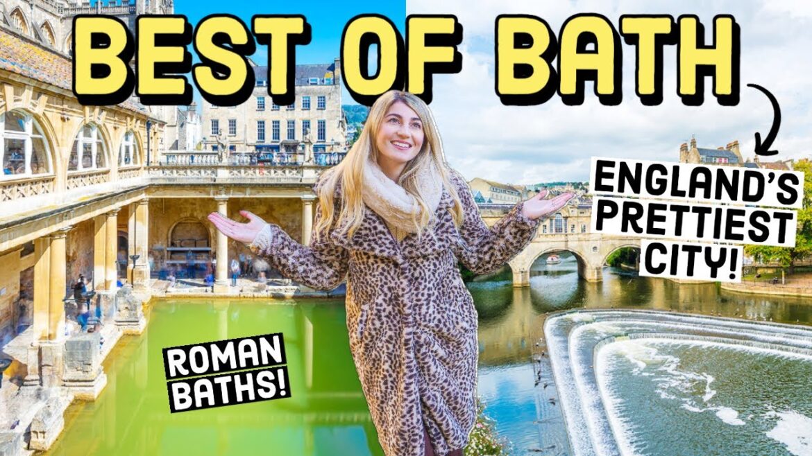 BEST OF BATH (England's Prettiest City!) Bath UK Travel Vlog