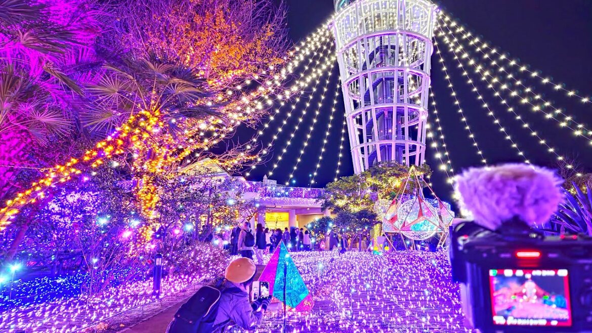Japan - Enoshima Christmas Lights 2022・4K HDR