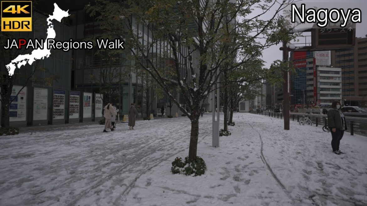 Christmas Eve in Nagoya Station | 4K HDR | 名古屋駅
