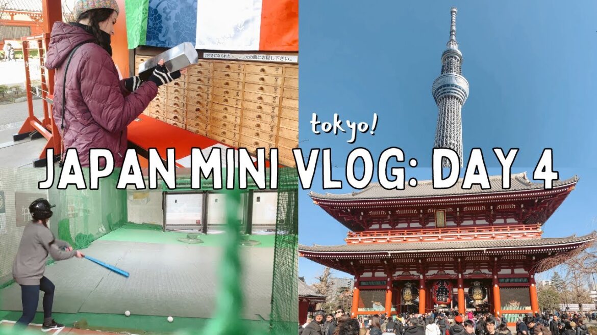 Tokyo Day 4 | Asakusa, Sensoji & Tokyo Skytree | Japan Mini Vlogs (4K)
