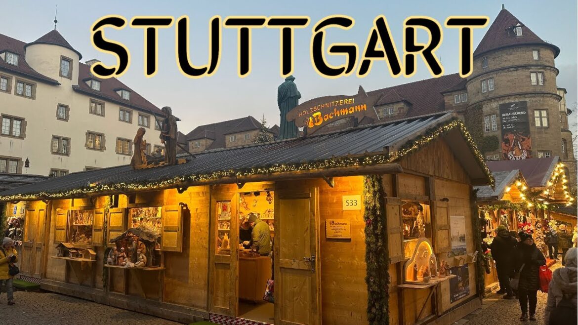 2022 STUTTGART GERMAN CHRISTMAS MARKETS! BEST CHRISTMAS MARKETS IN EUROPE?