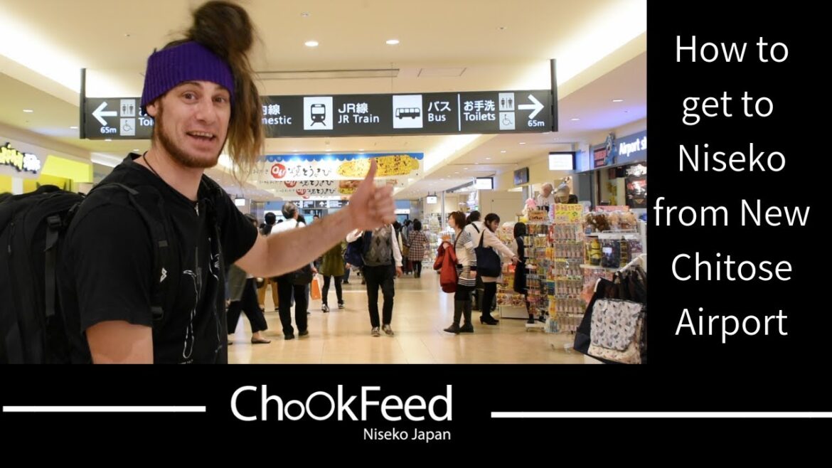 How to get to Niseko, Japan from New Chitose Airport (ChookFeed TV)