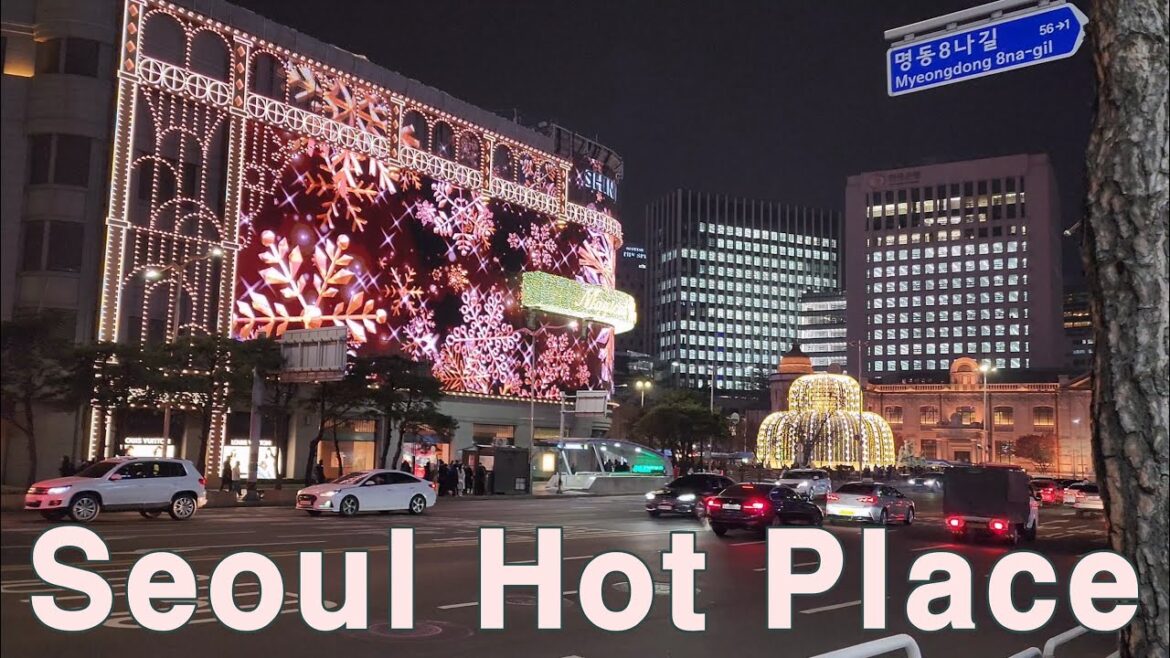 전통예술과 현대예술이 공존하는 서울 /Namsangol Hanok Village in Seoul, where traditional art and modern art coexist