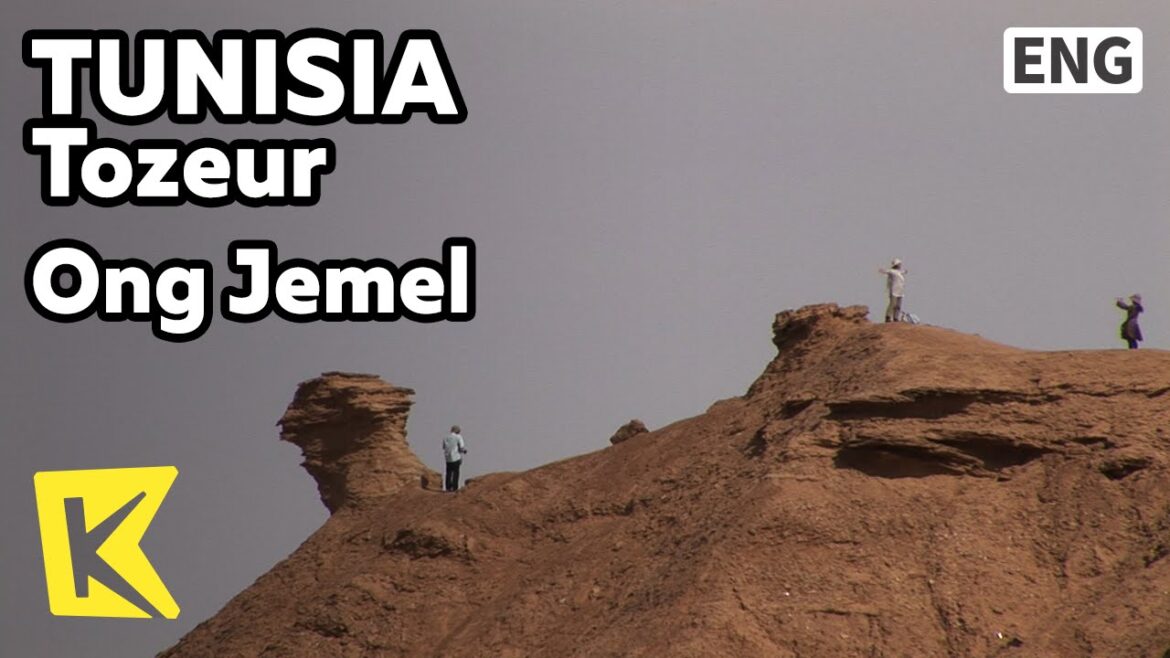 【K】Tunisia Travel-Tozeur[튀니지 여행-토주르]사막 사파리, 옹그쥬멜 언덕/Ong Jemel/Desert Safari/Camel/Film Site/English