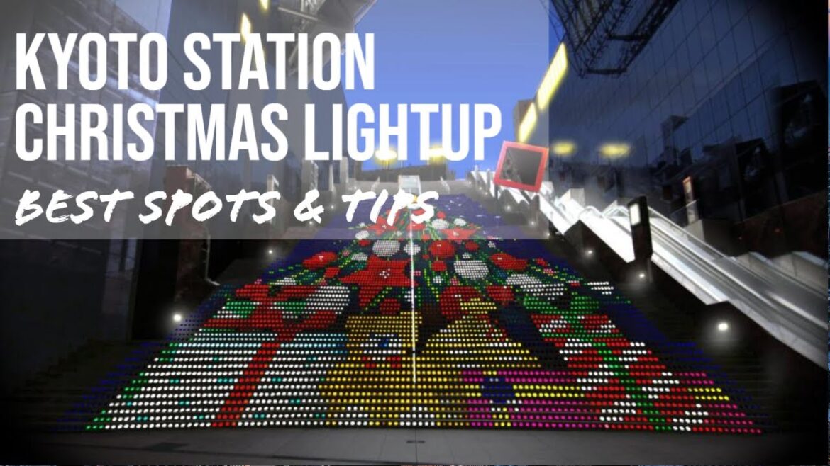 Kyoto station lightup 2022 Kyoto station lightup 2022