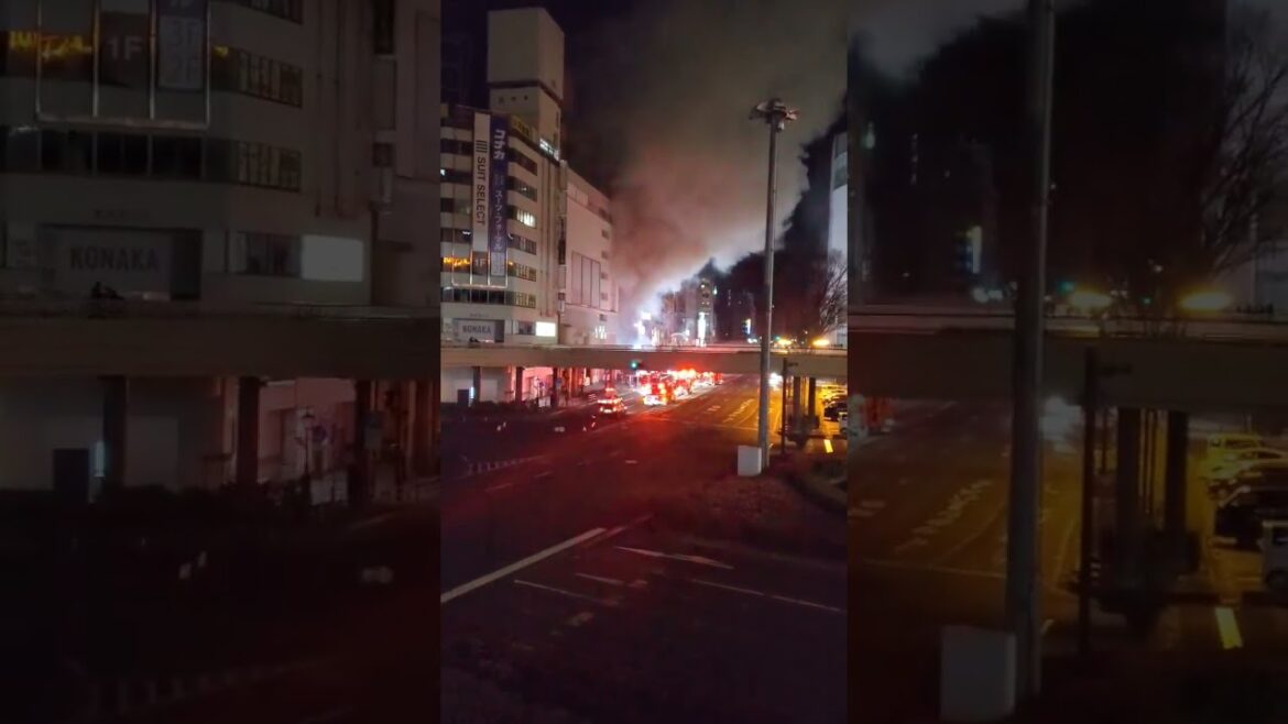 3 仙台駅近くの飲食店で火事 | Fire at a restaurant near Sendai Station 3 仙台駅近くの飲食店で火事 | Fire at a restaurant near Sendai Station