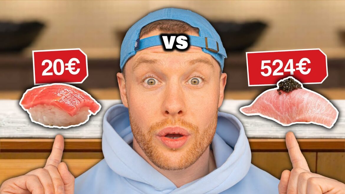 20€ vs 524€ Sushi in Japan