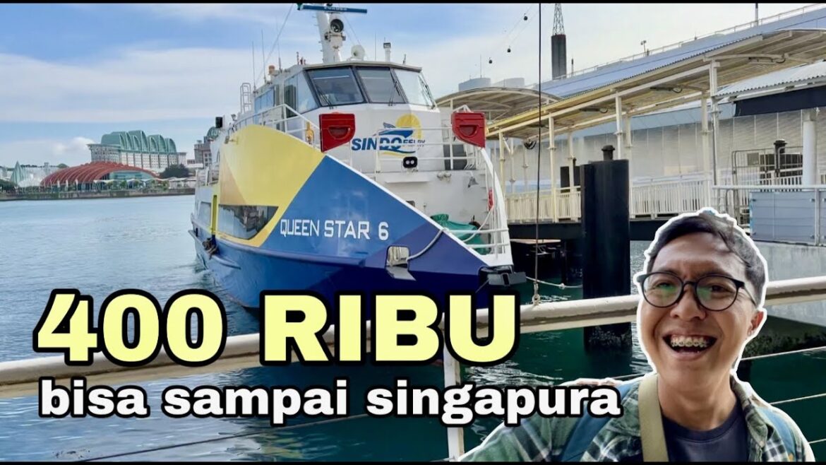 TERBANG BATAM LANJUT NYEBRANG PAKAI FERRY KE SINGAPURA! BISA LEBIH MURAH?!