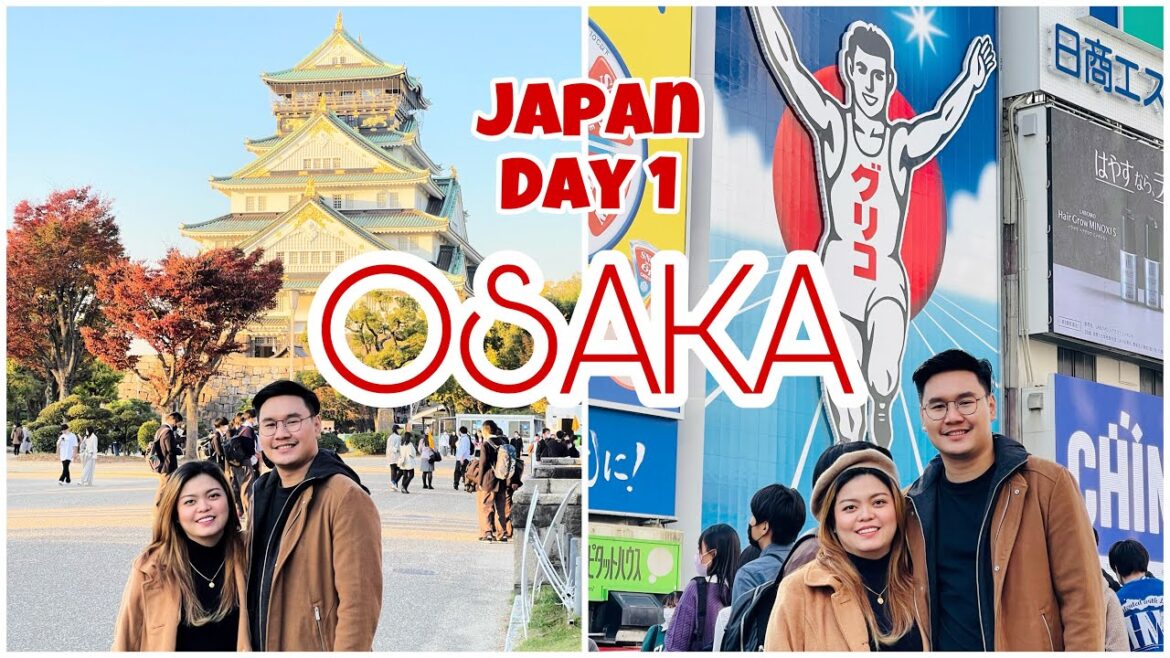 love love in Japan! 🇯🇵 Day 1: Osaka