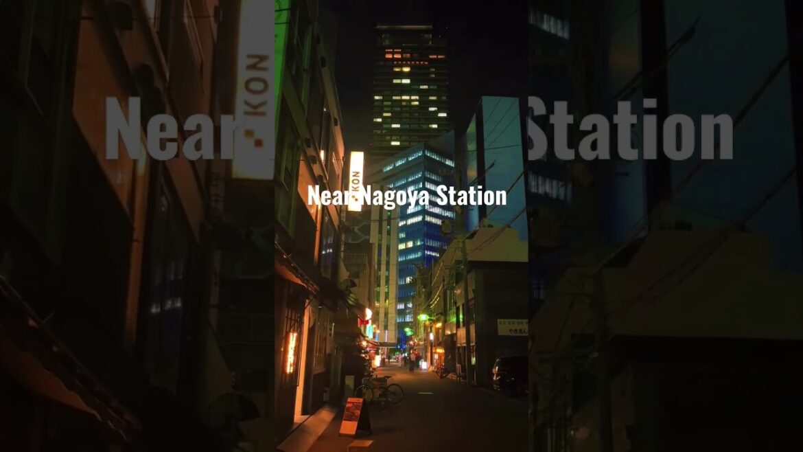 Near Nagoya Station Japan 🇯🇵 😍