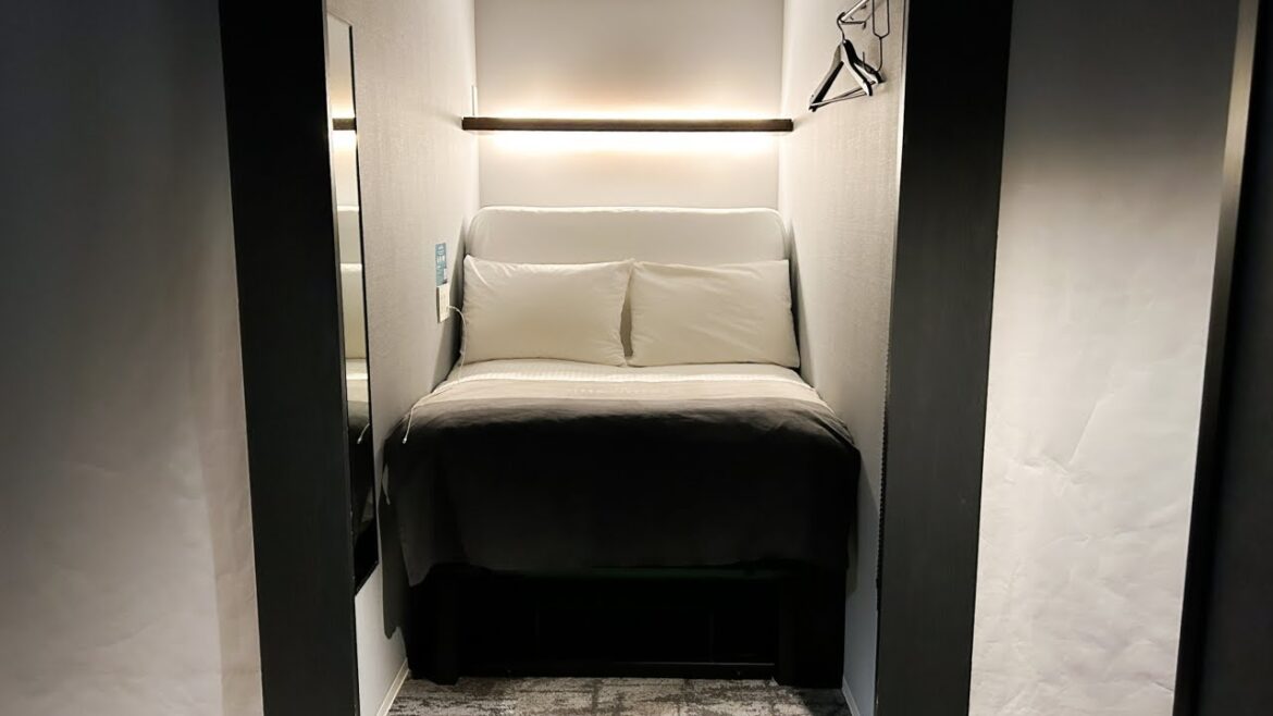 $35!! I stayed at SMART BED Capsule Hotel in Kyoto, Japan | The Millennials Kyoto