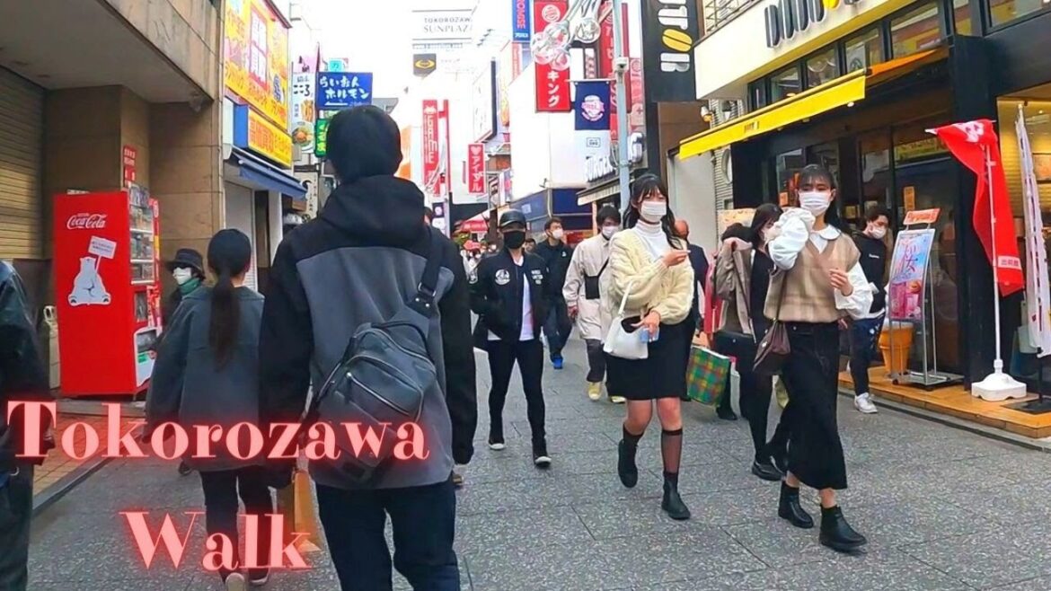 Buildings added. Tokorozawa Saitama walking tour. 【4K】3.2022