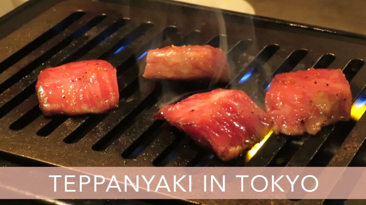 Teppanyaki in Tokyo | TOKYO JAPAN VLOG