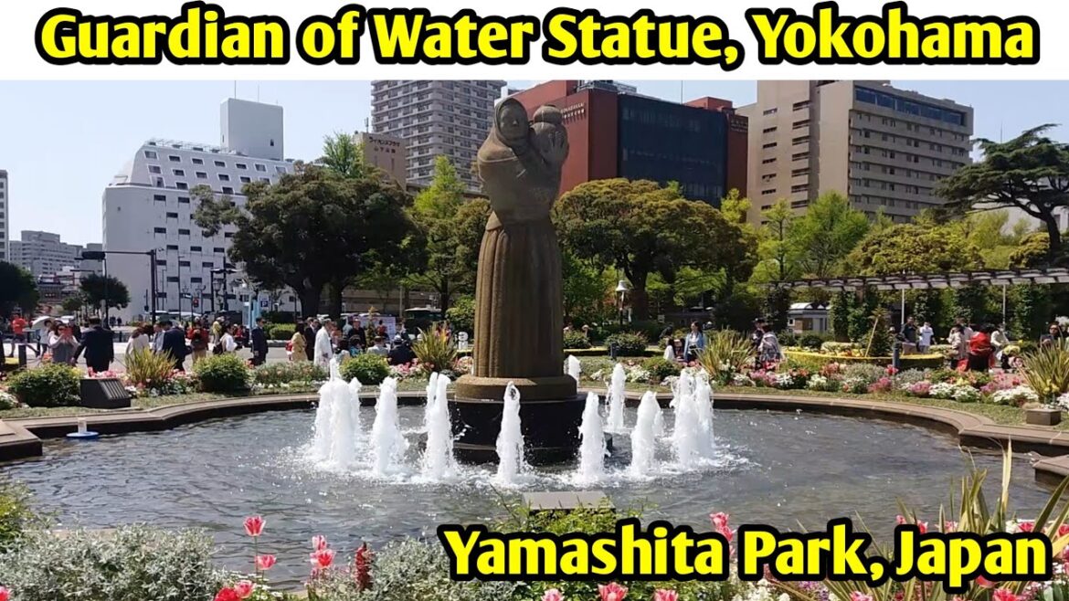 Guardian of water statue Yamashita park | Yokohama, Japan