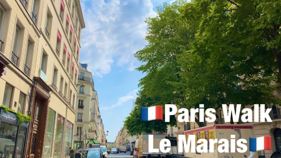 🇫🇷Paris Walk    Le Marais🇫🇷