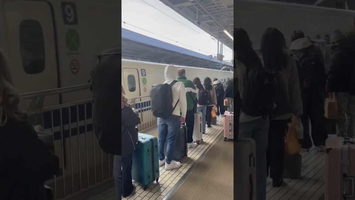 Shin-Osaka station, Shinkansen Japanese Bullet train