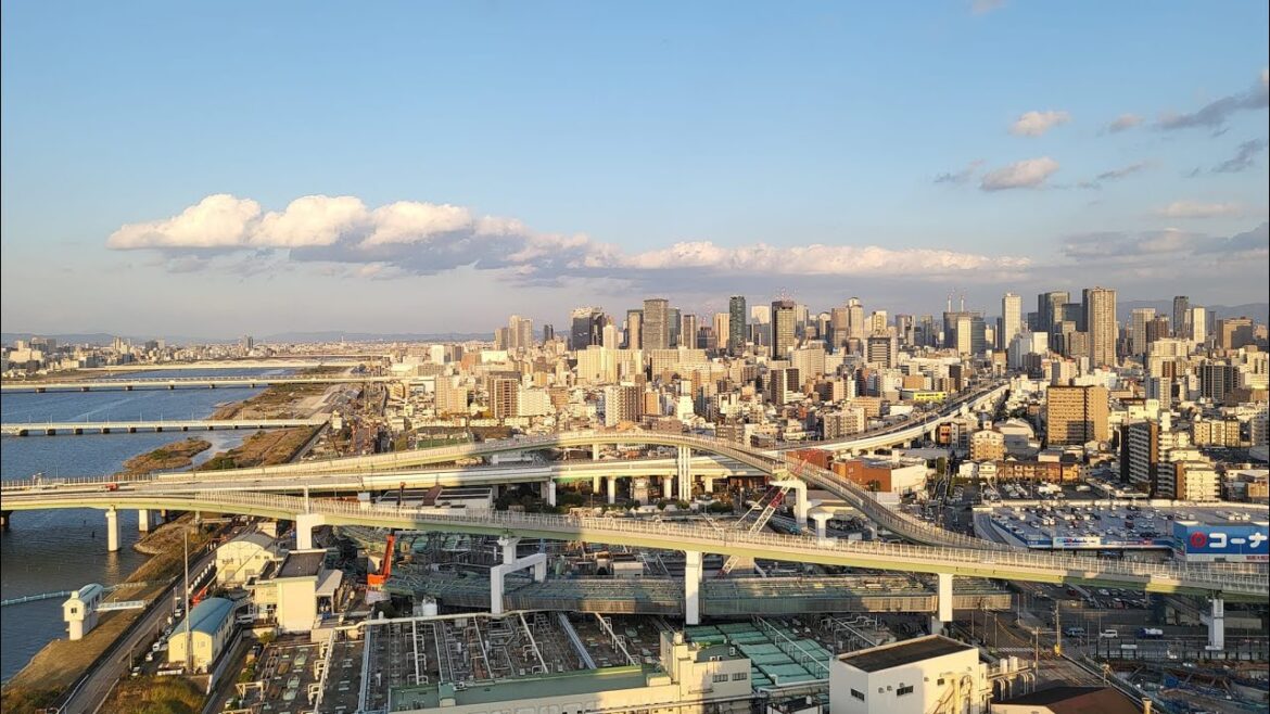 【 LIVE1440p 】大阪の景色と天気　2022/12/24　晴　ライブカメラ配信 ＠osaka japan