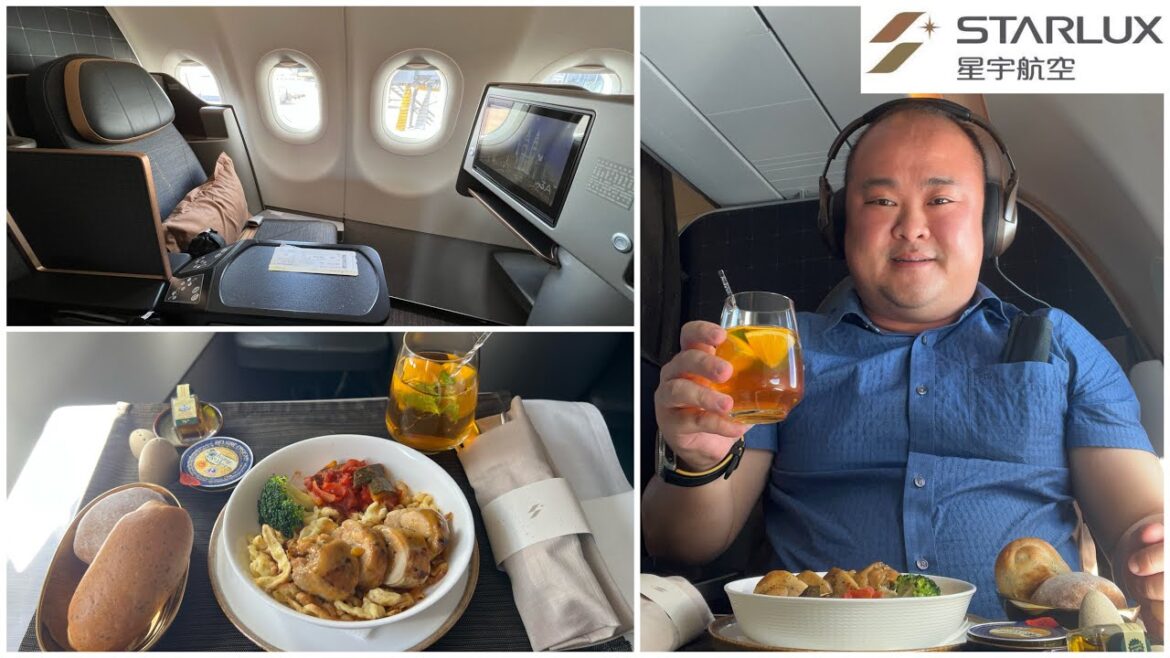 LUXURY Business Class | Starlux Airlines | Taipei - Kuala Lumpur