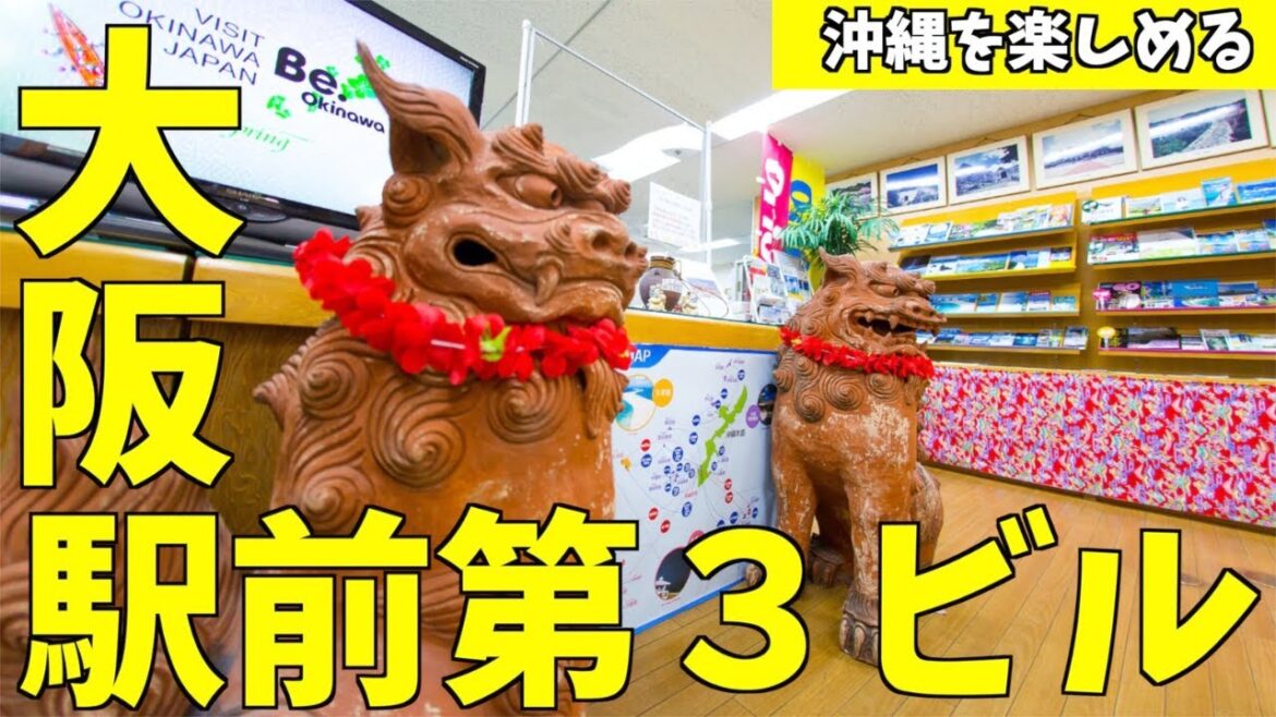 【沖縄県大阪事務所】沖縄県産品、観光、文化、芸能などを紹介！！