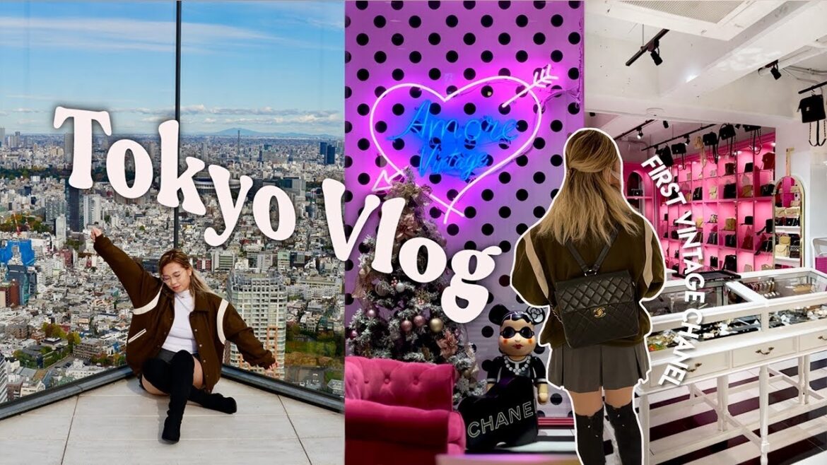 TOKYO VLOG 2022 | Exploring New Spots in Shibuya & Buying + Unboxing My First Vintage Chanel Bag!