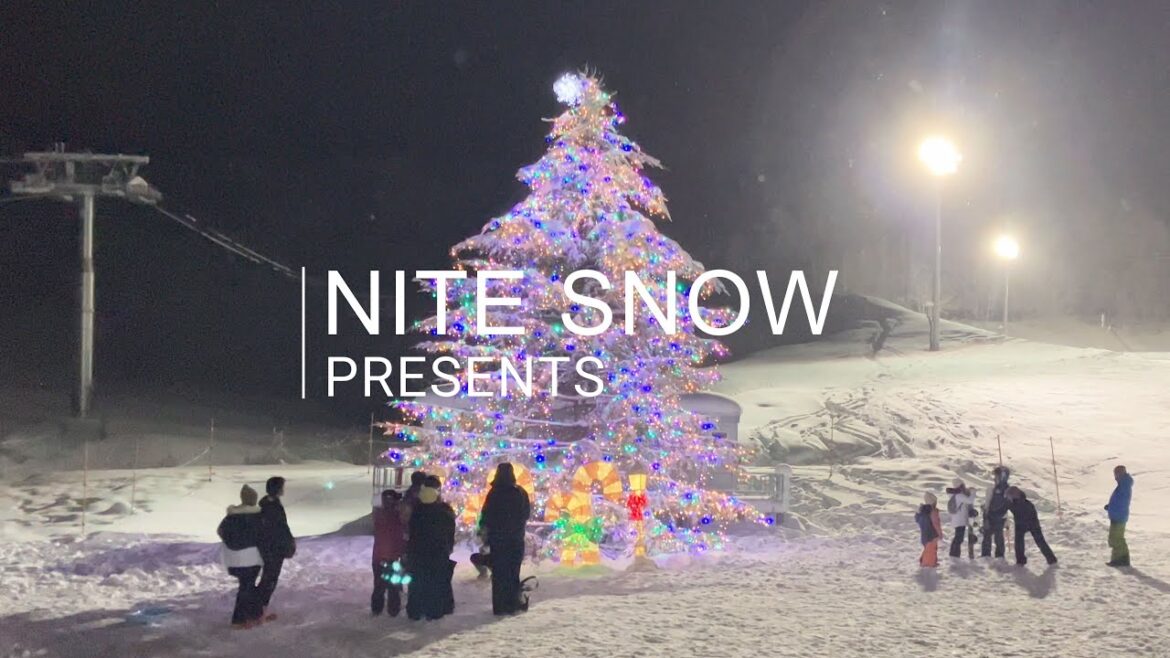 Hanazono Niseko ニセコHANAZONOリゾートのクリスマスライブ｜パークハイアットニセコHANAZONOの雪景色｜ニセコ 北海道 4K JAPOW