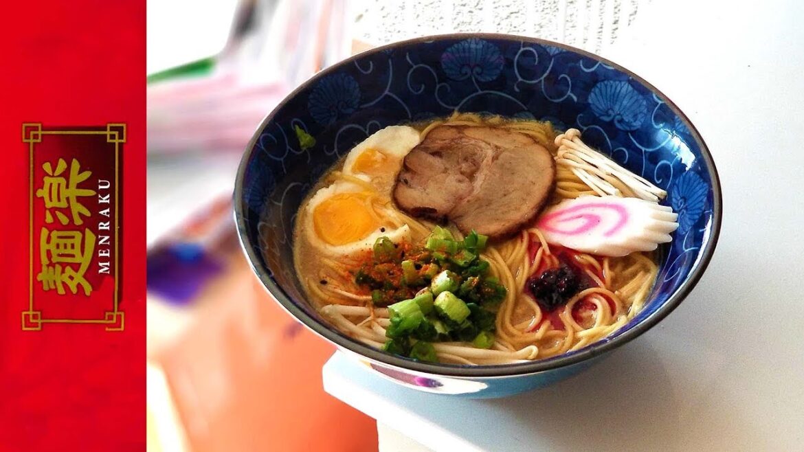 Menraku Restaurant Style Shoyu Tonkotsu Taste Ramen – Instant Noodle Recipe Time – EP 490 Menraku Restaurant Style Shoyu Tonkotsu Taste Ramen - Instant Noodle Recipe Time - EP 490