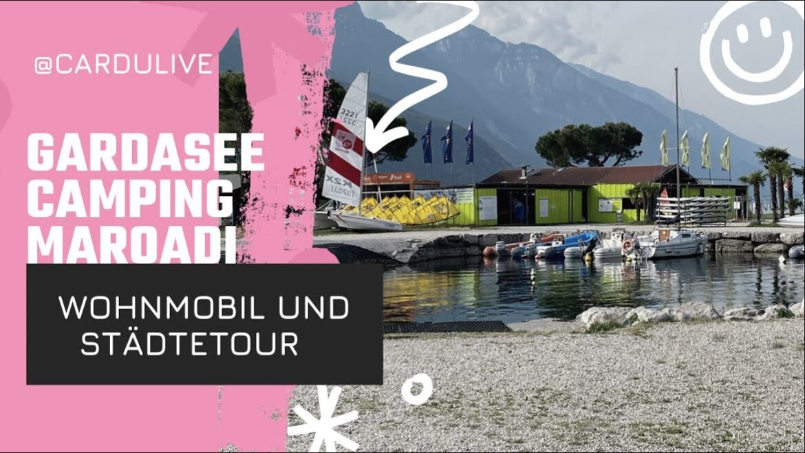 Gardasse "Maroadi Campinplatz" in Torbole Provinz Trentino von Italien  #Cardulive