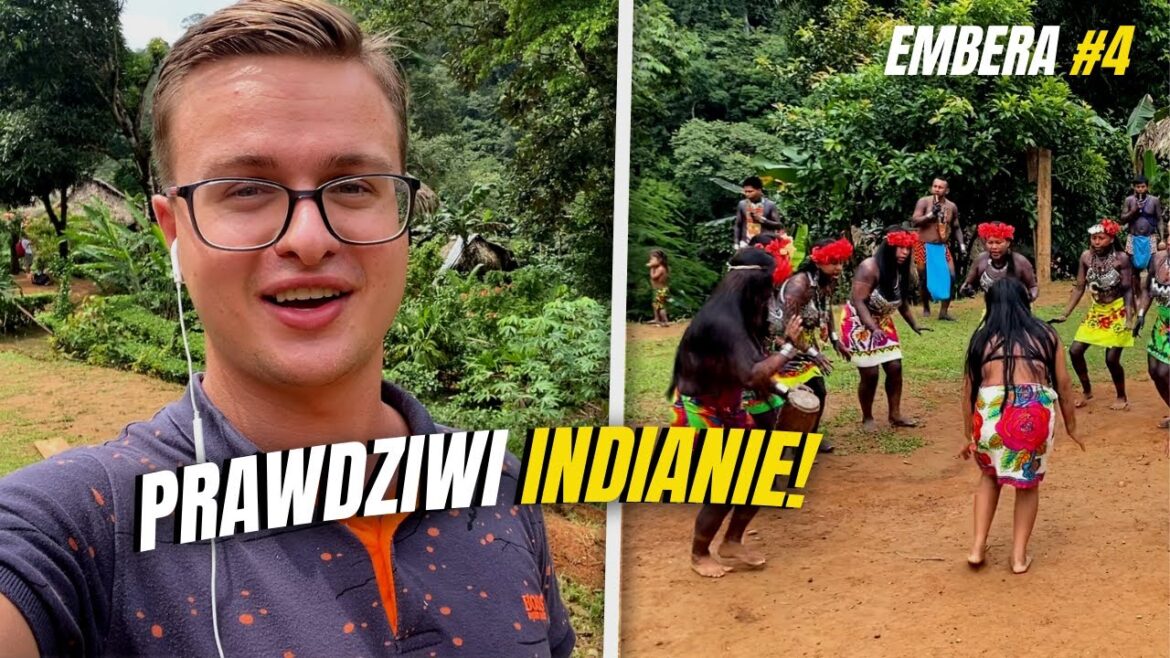 Odwiedziłem Prawdziwą Wioskę Indian EMBERA | PANAMA 2022 Odwiedziłem Prawdziwą Wioskę Indian EMBERA | PANAMA 2022