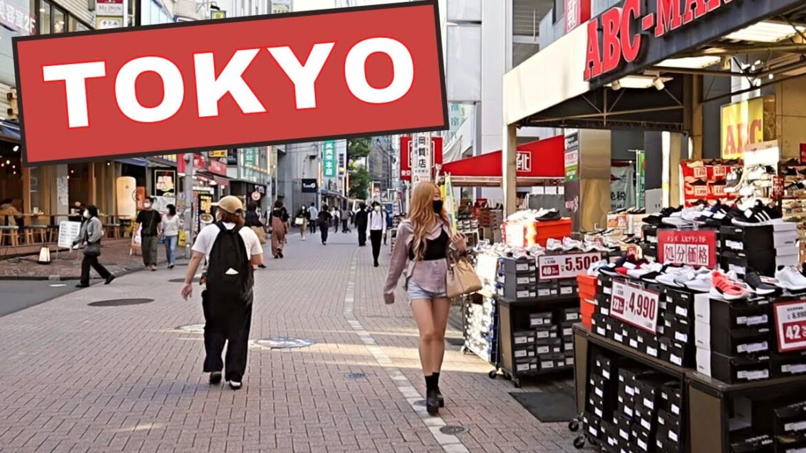 Walking in Machida, Tokyo from Machida Station