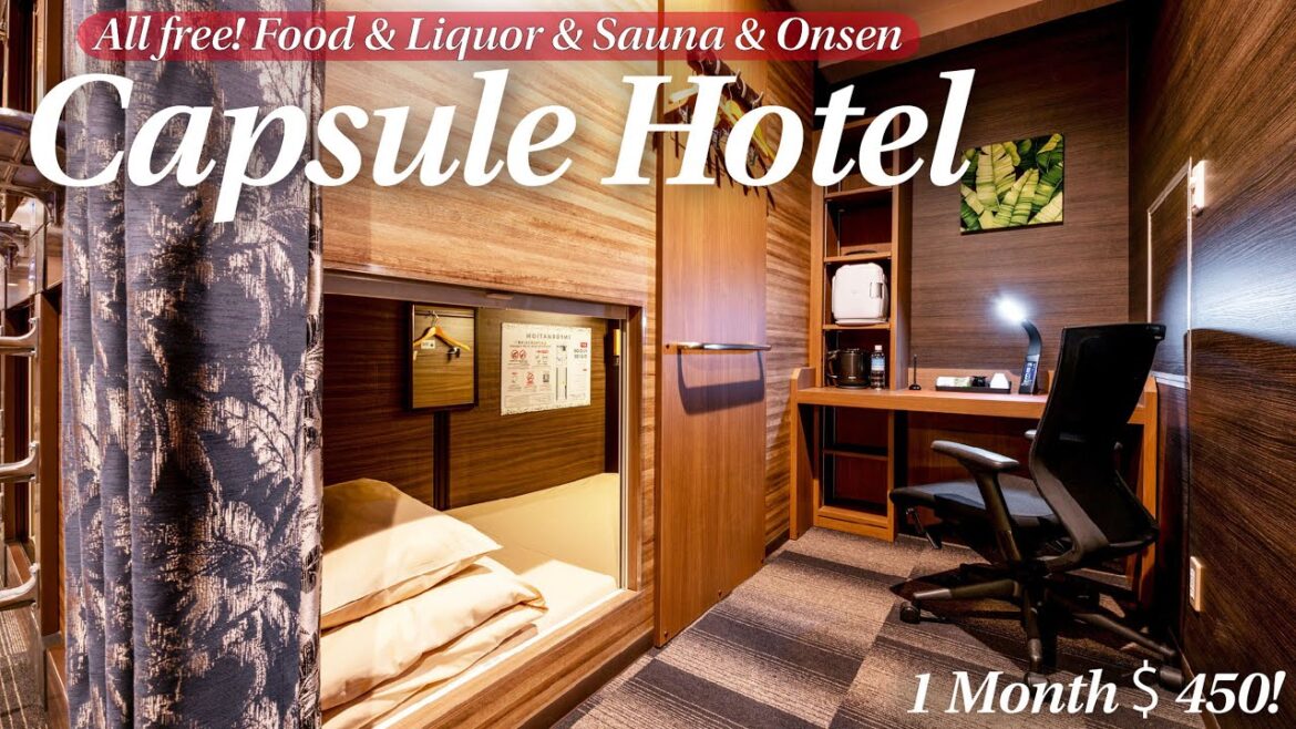 Capsule hotels with free meals！ What You Don't Know！