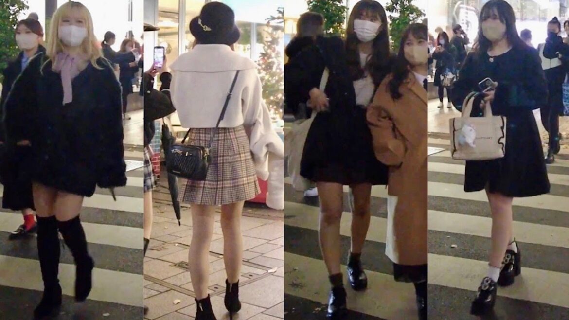 4K 60, Merry Christmas! Walking Omotesando where the most beautiful girls and women in Japan gather.