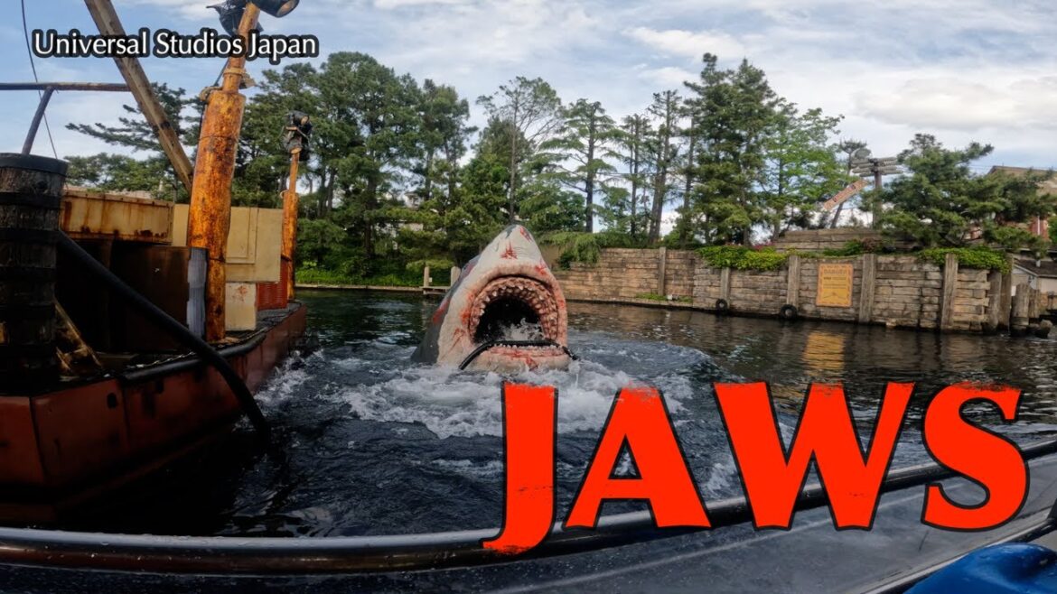 JAWS Ride at Universal Studios Japan #japan #japantravel #osaka #universalstudios