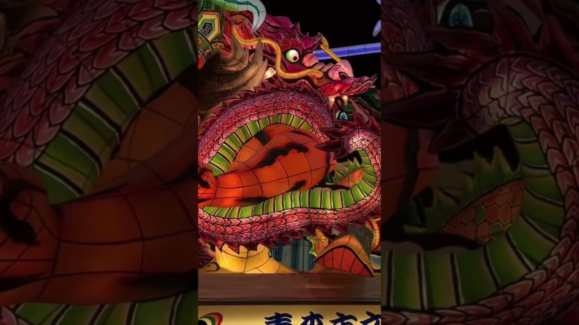 青森 ねぶたの造形美