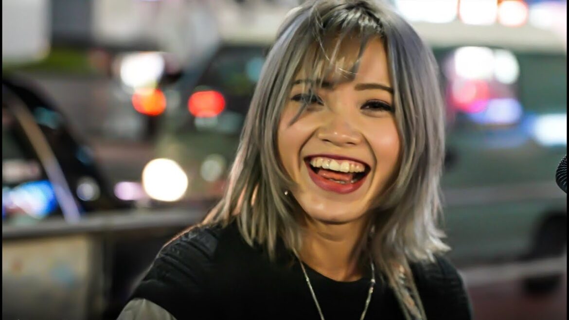 This Cute Girl Really Mesmerizes You in Tokyo Streets