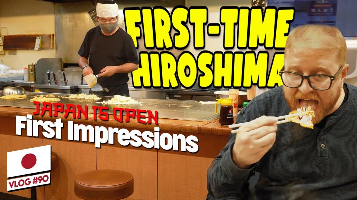 Japan: First Impressions of Hiroshima - The Bullet Train from Kyoto