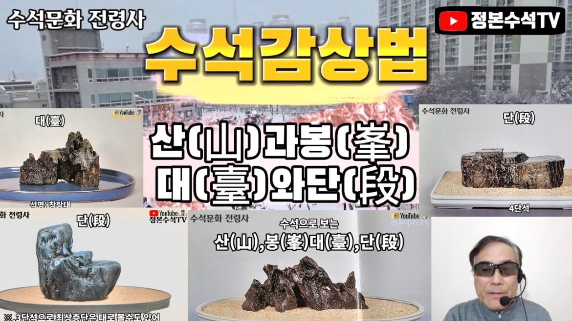 485.#수석감상법 산과봉 대와단 #수석 #수석탐석 #탐석 #Jeongbon stone TV @youtubeStone #실시간수석경매 #수석감상 #수석전시회 #suiseki