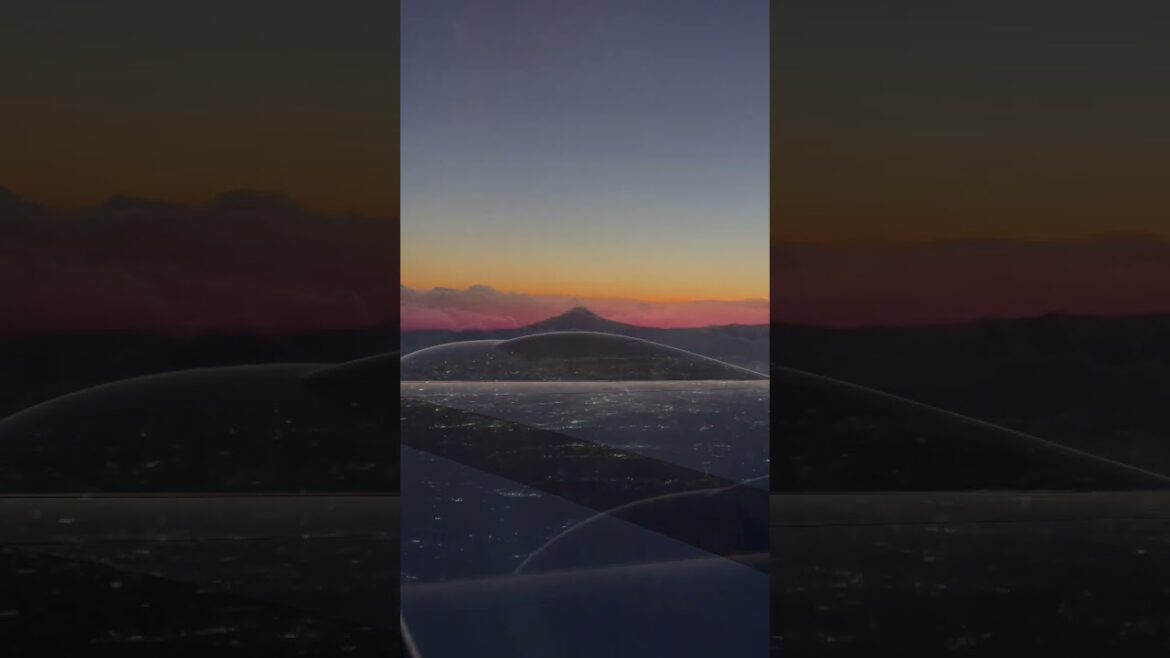 札幌to東京フライトで見えた冬景色がこちら #shorts