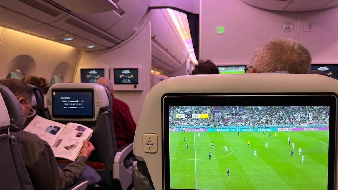 Singapore Airlines Premium Economy Frankfurt to Singapore Flight Review World Cup and Champagne!